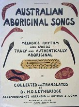 Cover art for Australian Aboriginal Songs