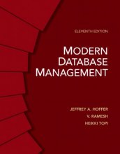 Cover art for Modern Database Management (11th Edition)