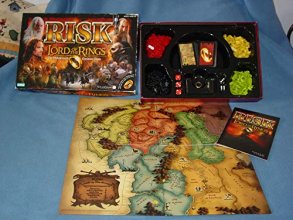 Cover art for Risk Lord of the Rings The Middle-Earth Conquest Game