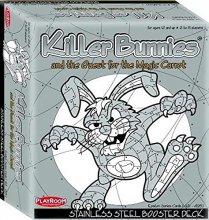 Cover art for Playroom Entertainment Killer Bunnies: Quest for The Magic Carrot - Stainless Steel BoosterDeck, Gray
