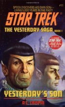 Cover art for Yesterday's Son (Star Trek, No 11)
