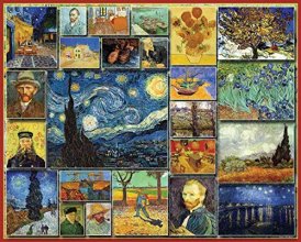Cover art for White Mountain Puzzles Van Gogh - 1000 Piece Jigsaw Puzzle
