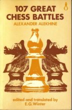 Cover art for One Hundred and Seven Great Chess Battles