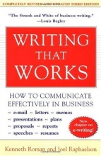 Cover art for Writing That Works; How to Communicate Effectively In Business