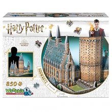 Cover art for Wrebbit 3D - Harry Potter Hogwarts Great Hall 3D Jigsaw Puzzle - 850Piece