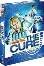 Cover art for Pandemic The Cure Board Game (Base Game) | Board Game for Adults and Family | Cooperative Board Game | Dice Game | Ages 8+ | 2 to 5 players | Average Playtime 30 minutes | Made by Z-Man Games