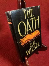 Cover art for 1973 book THE OATH by ELIE WIESEL Nobel Prize Winner book club edition HC DJ
