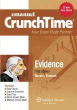 Cover art for Crunchtime: Evidence, Fifth Edition