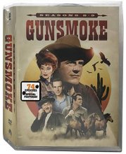 Cover art for Gunsmoke: Seasons 8 & 9 DVD NEW - James Arness & Burt Reynolds - TV Series Complete 74 Episodes