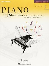 Cover art for Level 4 - Lesson Book: Piano Adventures