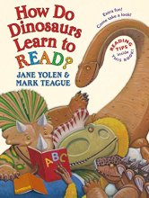 Cover art for How Do Dinosaurs Learn to Read?