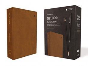 Cover art for NET Bible, Journal Edition, Leathersoft, Brown, Comfort Print: Holy Bible