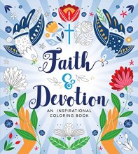 Cover art for Faith & Devotion Coloring Book (Chartwell Coloring Books)