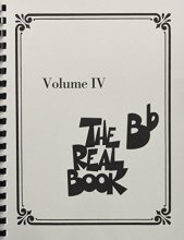 Cover art for The Real Book - Volume 4 (B Flat Edition) (The B Flat Real Book)
