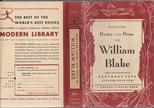 Cover art for Selected Poetry and Prose of William Blake (Modern Library)