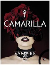 Cover art for Modiphius Entertainment Role Playing Game Vampire: The Masquerade 5th Ed: Camarilla HC (Book)