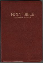 Cover art for HOLY BIBLE: King James Version, Reference Edition, Concordance, Words of Christ in Red, Genuine Burgundy Leather, Thumb Indexed, Marker Ribbon, Gild page edges (NELSON 696BG)