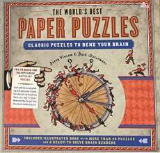 Cover art for The World's Best Paper Puzzles: Classic Puzzles to Bend Your Brain