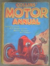 Cover art for Collins' Motor Annual