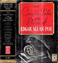 Cover art for Very Rare 1938 Complete Tales & Poems of Edgar Allan Poe Great Dust Jacket Gift