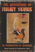 Cover art for The Adventures of Jimmy Skunk 1946