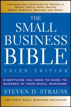 Cover art for The Small Business Bible: Everything You Need to Know to Succeed in Your Small Business