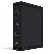 Cover art for The Jeremiah Study Bible, ESV, Black LeatherLuxe (Indexed): What It Says. What It Means. What It Means for You.