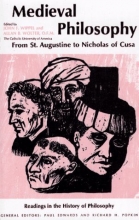 Cover art for Medieval Philosophy: From St. Augustine to Nicholas of Cusa (Readings in the History of Philosophy)
