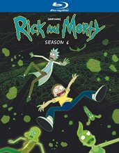 Cover art for Rick and Morty: The Complete Sixth Season (Blu-ray)