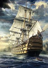 Cover art for Moruska Sailing Ship Puzzles for Adults 1000 Piece Wooden Jigsaw Puzzle Difficult and Cool- The Age of Navigation- 1000 Pieces Fantasy Puzzles