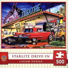Cover art for Starlite Drive-in by Dan Hatala 500 Piece Puzzle