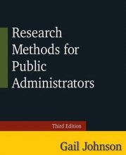 Cover art for Research Methods for Public Administrators: Third Edition
