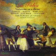 Cover art for La Folia variations