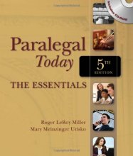 Cover art for Paralegal Today: The Essentials