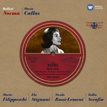 Cover art for Bellini: Norma (complete opera) with Maria Callas, Tullio Serafin, Chorus & Orchestra of La Scala, Milan