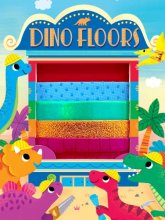 Cover art for Dino Floors - Children's Touch and Feel Tower Storybook - Sensory Board Book