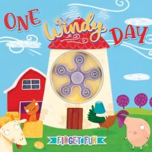 Cover art for One Windy Day - Children's Sensory Storybook with Touch and Spin Fidget Spinner