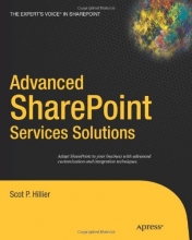 Cover art for Advanced SharePoint Services Solutions (Books for Professionals by Professionals)