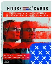 Cover art for House of Cards - The Complete Season 5 (Blu-ray)