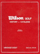 Cover art for Wilson Golf History : Catalogs