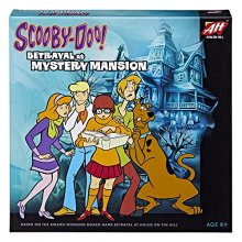 Cover art for Avalon Hill Scooby Doo in Betrayal at Mystery Mansion | Official Betrayal at House on The Hill Board Game | Ages 8+ Black