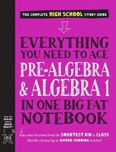 Cover art for Everything You Need to Ace Pre-Algebra and Algebra I in One Big Fat Notebook (Big Fat Notebooks)