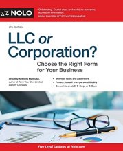 Cover art for LLC or Corporation?: Choose the Right Form for Your Business
