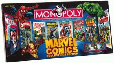 Cover art for Monopoly Marvel Comics Collector's Edition