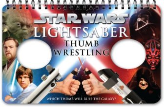 Cover art for Star Wars Lightsaber Thumb Wrestling: (Lightsaber Book Games for Kids, Star Wars Game Book)