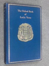 Cover art for Oxford Book of Latin Verse from the Earliest Fragments