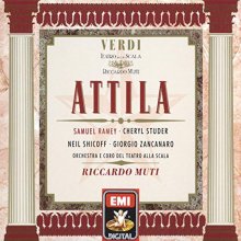 Cover art for Attila / Ramey, Studer, Shicoff, Zancanaro, Teatro alla Scala, Muti