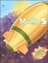 Cover art for Math 5 Student Worktext (3rd Edition-Updated Copyright)