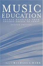 Cover art for Music Education: Source Readings from Ancient Greece to Today