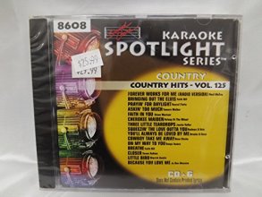 Cover art for Karaoke Spotlight Series Country Vol 125